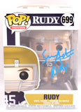Sean Astin Autographed Rudy Funko Pop Figurine #699- Beckett W Hologram *Blue Image 1