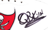Warren Sapp Autographed Tampa Bay Buccaneers Logo Football w/QB Killa- Beckett W Hologram *Black Image 3