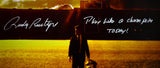 Rudy Ruettiger Sean Astin Autographed 16x20 Movie Poster Photo w/2 Inscriptions - Beckett W Hologram *White Image 3