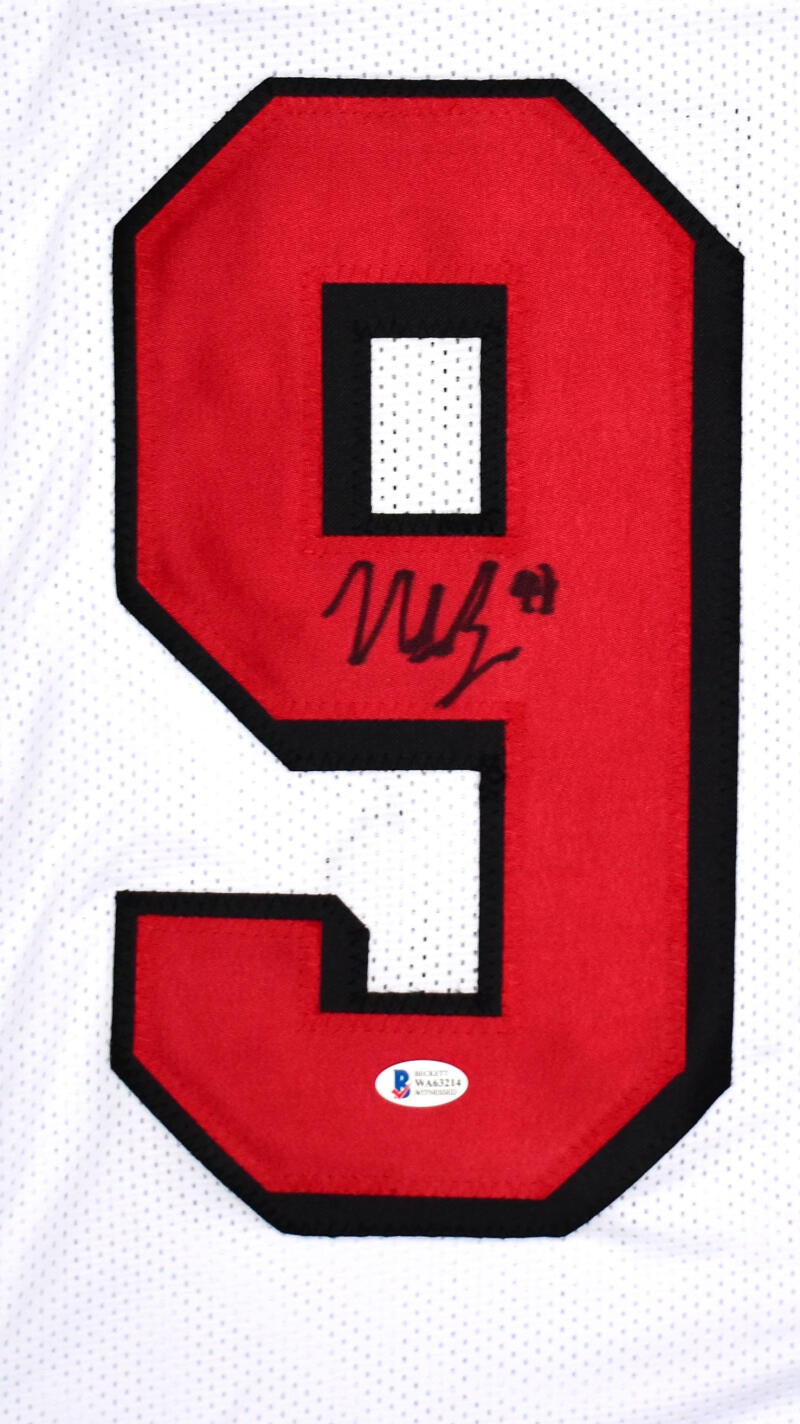 Nick Bosa Signed Pro-Edition White Football Jersey (Beckett) — RSA