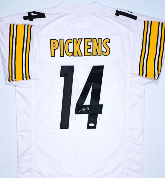 George Pickens Autographed Black Pro Style Jersey Yellow # - JSA Black at  's Sports Collectibles Store