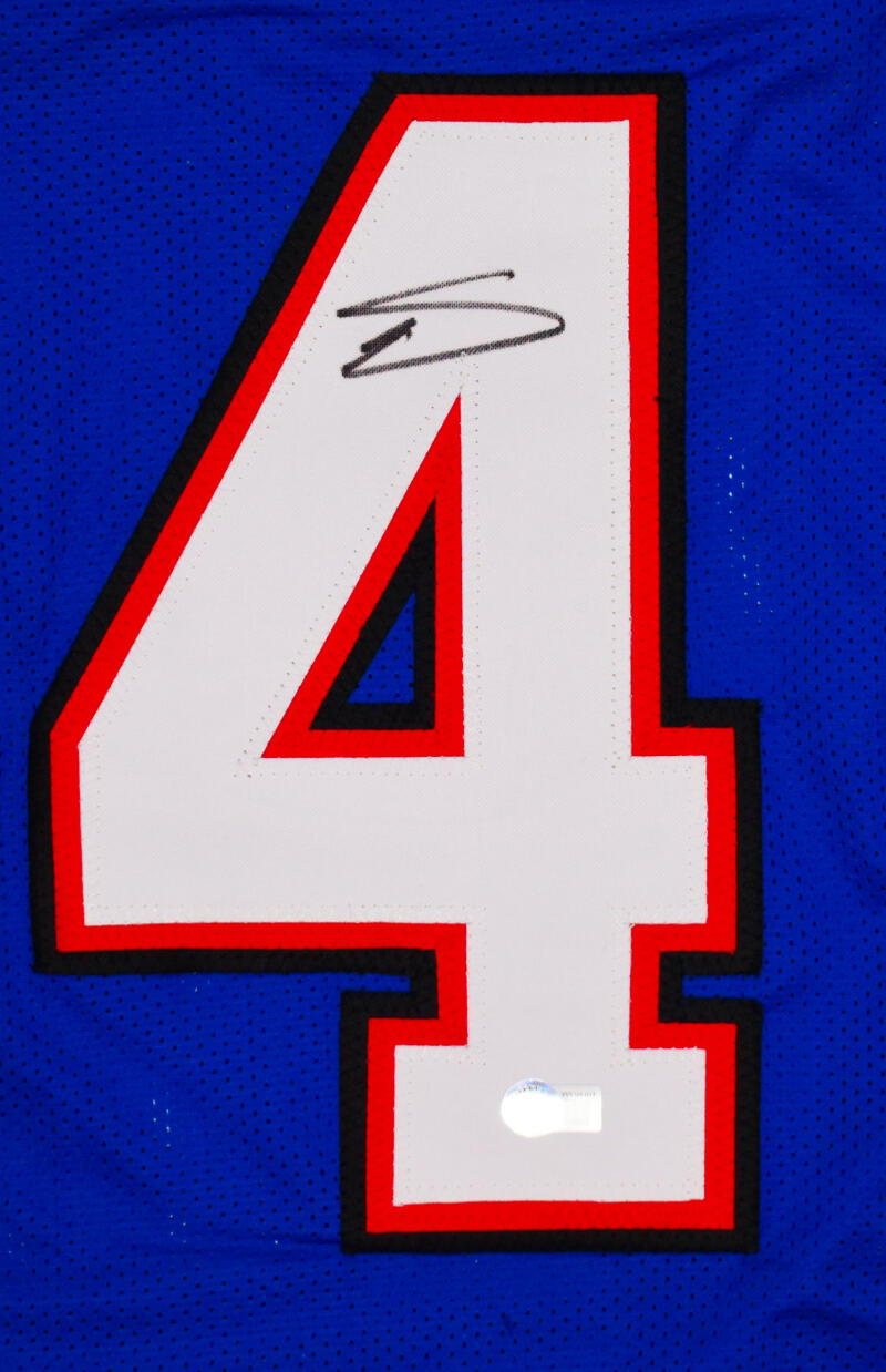 Stefon Diggs Autographed Buffalo Bills Nike Salute XL Jersey