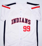 Charlie Sheen Autographed Major League Ricky 'Wild Thing' Vaughn Pro Style Jersey - JSA *Silver Image 3