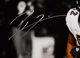 Ray Lewis Signed Baltimore Ravens 16x20 Over Roethlisberger Photo-Beckett W Hologram *Silver Image 2