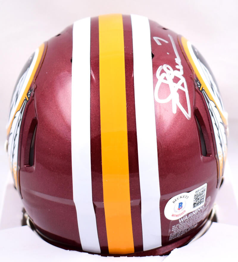 Joe Theismann Mark Rypien Signed Washington Speed Mini Helmet w/SB-Bec –  The Jersey Source