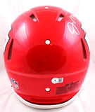 Joe Montana Autographed Kansas City Chiefs F/S Speed Authentic Helmet - Beckett Hologram *Silver Image 3
