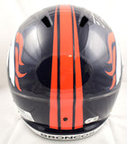 Ed McCaffrey Autographed Denver Broncos F/S Speed Helmet w/2x SB Champs - Beckett W Hologram *Silver Image 4