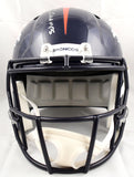 Ed McCaffrey Autographed Denver Broncos F/S Speed Helmet w/2x SB Champs - Beckett W Hologram *Silver Image 5