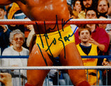Hulk Hogan Autographed 16x20 Flex Photo -Beckett Hologram *Blue *Middle Image 2