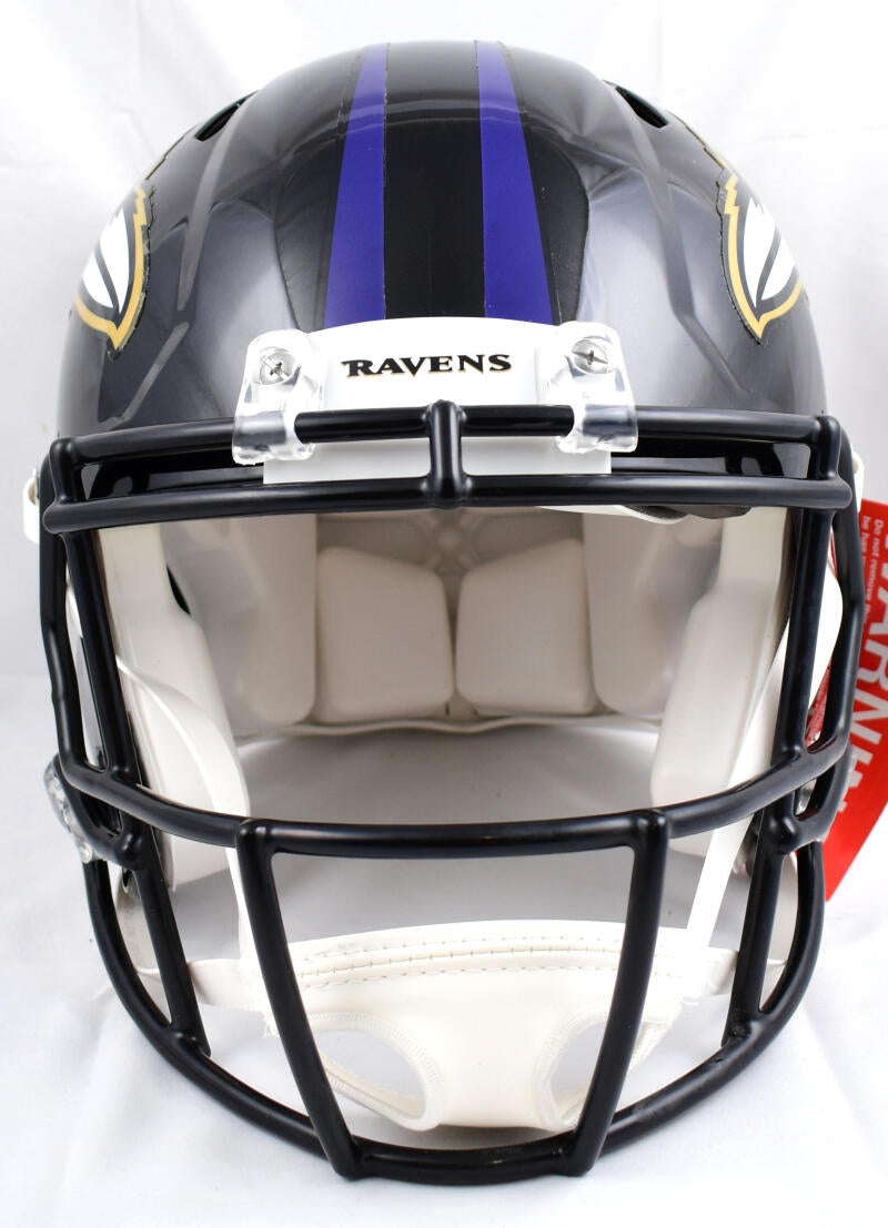 Odell Beckham Jr. Baltimore Ravens Autographed Riddell Speed Replica Helmet