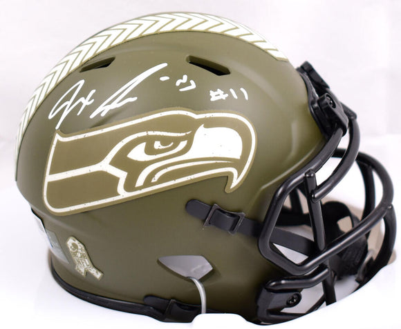 Jaxon Smith-Njigba Autographed Seattle Seahawks Salute to Service