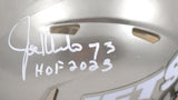 Joe Klecko Autographed New York Jets Flash Speed Mini Helmet w/HOF-Beckett W Hologram *White Image 2