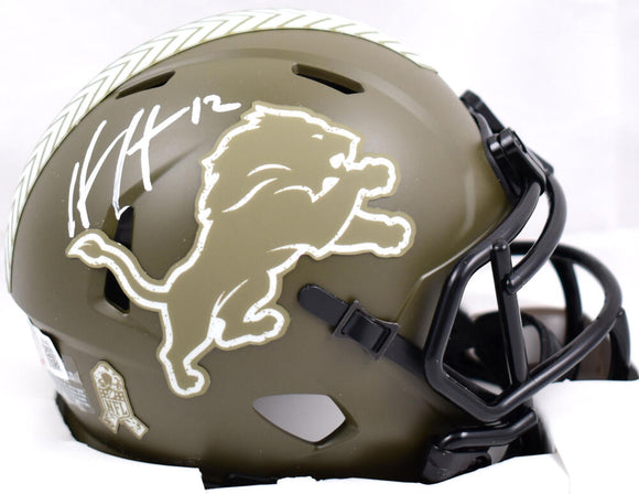 Detroit Lions Riddell Flash Speed Mini Helmet - Detroit City Sports