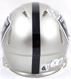Josh Jacobs Autographed Las Vegas Raiders Flash Speed Mini Helmet-Beckett W Hologram *White Image 3