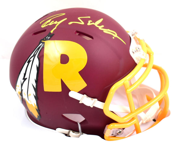 Autographed Washington Redskins John Riggins Fanatics Authentic Riddell AMP  Speed Mini Helmet