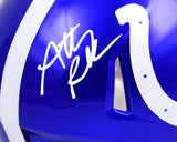 Anthony Richardson Autographed Indianapolis Colts Flash Speed Mini Helmet-Fanatics *White Image 2