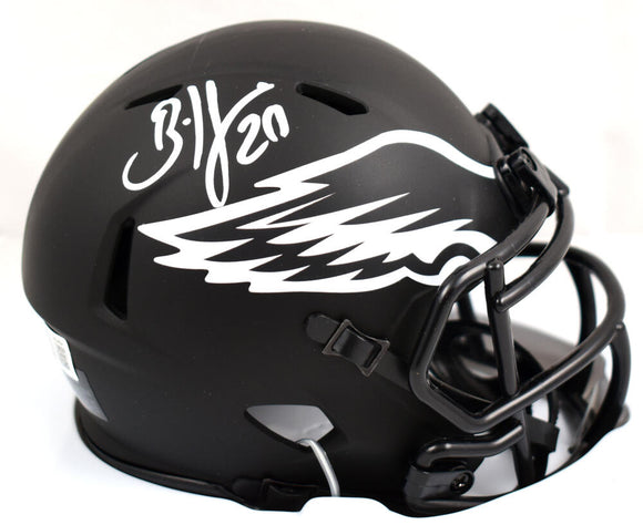 Brian Dawkins Autographed Philadelphia Eagles Eclipse Speed Mini Helmet- Beckett W Hologram *White Image 1
