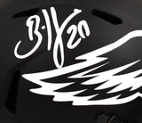 Brian Dawkins Autographed Philadelphia Eagles Eclipse Speed Mini Helmet- Beckett W Hologram *White Image 2