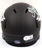 Brian Dawkins Autographed Philadelphia Eagles Eclipse Speed Mini Helmet- Beckett W Hologram *White Image 3