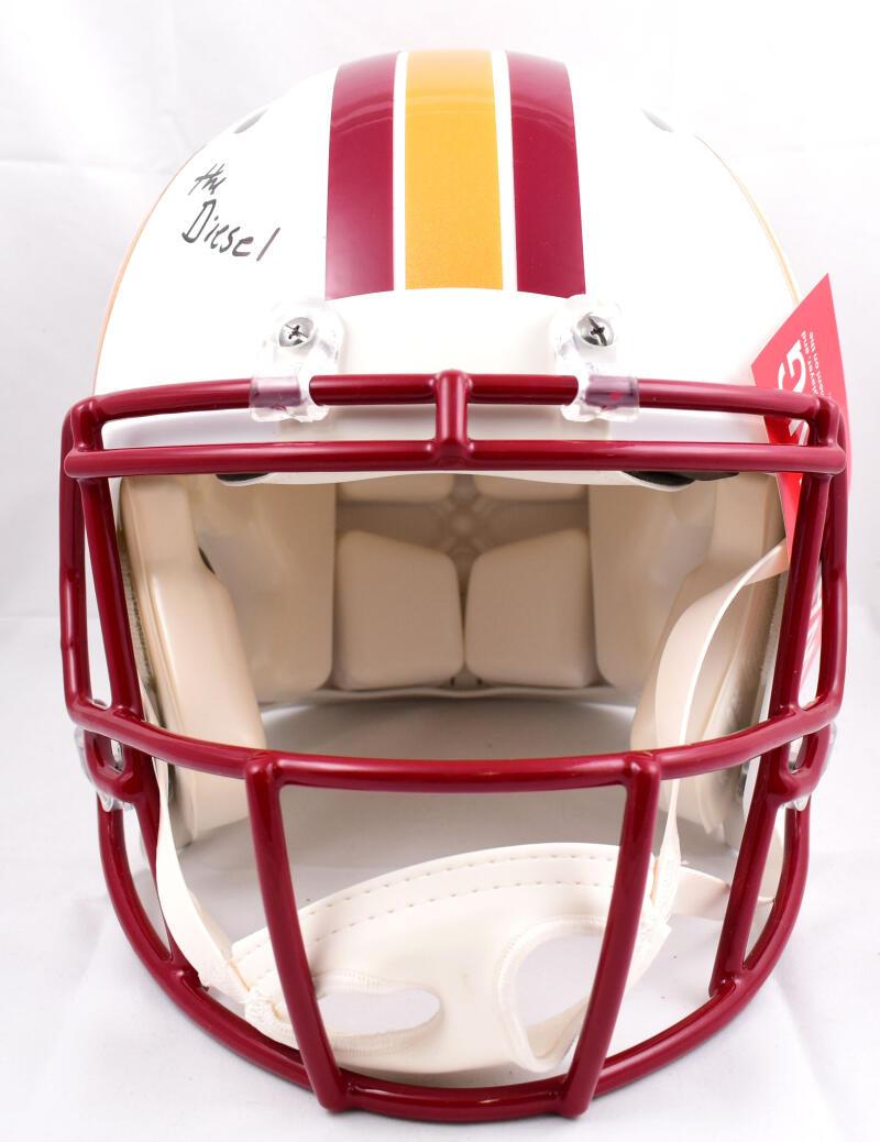 John Riggins Signed Washington Football Team Authentic Speed Helmet JSA