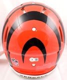 Tee Higgins Autographed Cincinnati Bengals F/S Speed Authentic Helmet - Beckett W Hologram *Black #5 Image 3