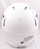 Brian Dawkins Autographed Eagles F/S Flat White Speed Authentic Helmet- Beckett W Hologram *Green Image 3