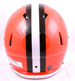 Clay Matthews Autographed Cleveland Browns F/S Speed Helmet w/4x Pro Bowl- Prova *Black Image 3