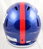 Jalin Hyatt Autographed New York Giants F/S Speed Helmet- Beckett W Hologram *White Image 3