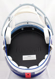 Jalin Hyatt Autographed New York Giants F/S Speed Helmet- Beckett W Hologram *White Image 5