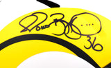 Jerome Bettis Autographed Rams F/S Lunar Speed Helmet- Beckett W Hologram *Black Image 2