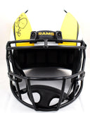 Jerome Bettis Autographed Rams F/S Lunar Speed Helmet- Beckett W Hologram *Black Image 4