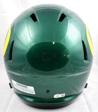 Christian Gonzalez Autographed Oregon Ducks F/S Speed Helmet w/Go Ducks! - Beckett W Hologram *Yellow Image 3