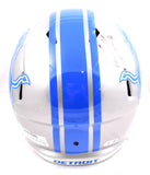 Hendon Hooker Autographed Detroit Lions F/S Speed Helmet - Beckett W Hologram *Black Image 3