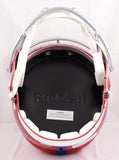 Jalin Hyatt Autographed New York Giants F/S Flash Speed Helmet- Beckett W Hologram *White Image 5