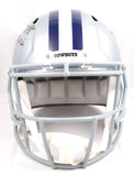 Drew Pearson Autographed Dallas Cowboys F/S Speed Helmet w/ HOF- Beckett W Hologram *Black Image 4