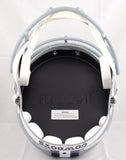 Drew Pearson Autographed Dallas Cowboys F/S Speed Helmet w/ HOF- Beckett W Hologram *Black Image 5