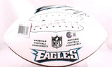 D'Andre Swift Autographed Philadelphia Eagles Logo Football-Beckett W Hologram *Black Image 3