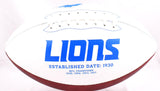 Jahmyr Gibbs Autographed Detroit Lions Logo Football - Fanatics *Black Image 3
