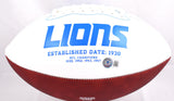 Hendon Hooker Autographed Detroit Lions Logo Football-Beckett W Hologram *Black Image 3