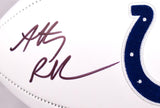 Anthony Richardson Autographed Indianapolis Colts Logo Football- Fanatics *Black Image 2