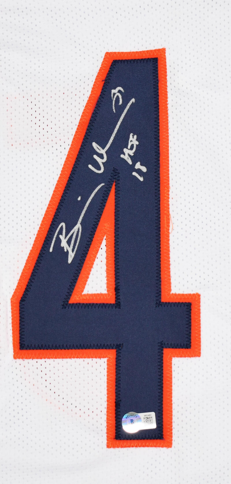 Brian Urlacher Autographed Blue Pro Style Jersey w/HOF Monster of Midw –  The Jersey Source