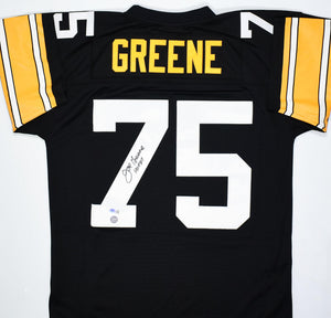 Joe Greene Signed Steelers Mitchell & Ness Legacy Jersey w/HOF