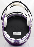 Jordan Addison Autographed Minnesota Vikings F/S Speed Helmet- Beckett W Hologram *Silver Image 5