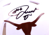 Joseph Ossai Autographed Texas Longhorns Speed Mini Helmet-Beckett W Hologram *Black Image 2