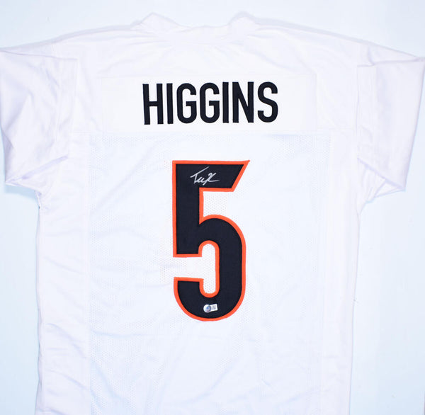 Tee Higgins Autographed Bengals 16x20 Catch White Jersey - Beckett W  Hologram Blue at 's Sports Collectibles Store