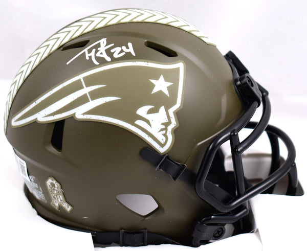 New England Patriots Riddell Salute To Service Mini Helmet