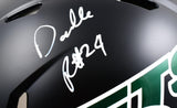 Darrelle Revis Autographed New York Jets F/S Alt Speed Authentic Helmet- Beckett W Hologram *White Image 2