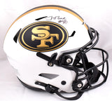 Jerry Rice Autographed San Francisco 49ers F/S Lunar Speed Flex Helmet- Fanatics *Black Image 1