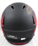 Mike Alstott Autographed Buccaneers F/S Eclipse Speed Helmet w/A-Train- Beckett W Hologram *Red Image 3