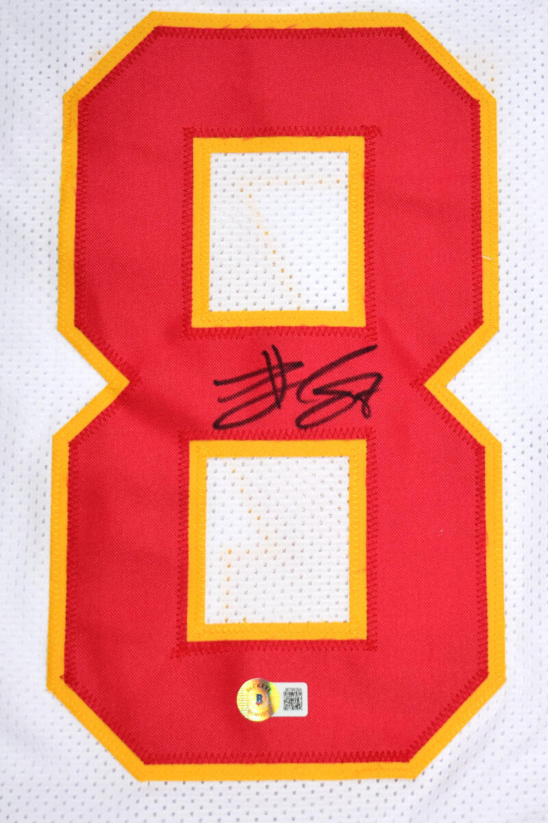 The Jersey Source Travis Kelce Autographed Black Pro Style Jersey-Beckett W Hologram *Black